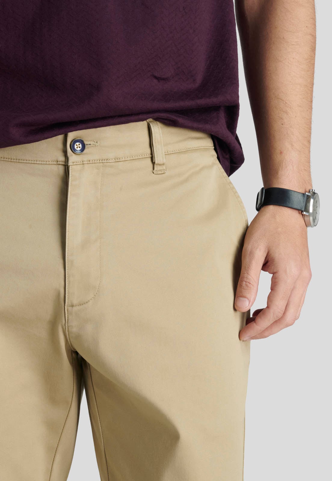PANTALON BAGNEAUX REGULAR HERITAGE KHAKI - 3
