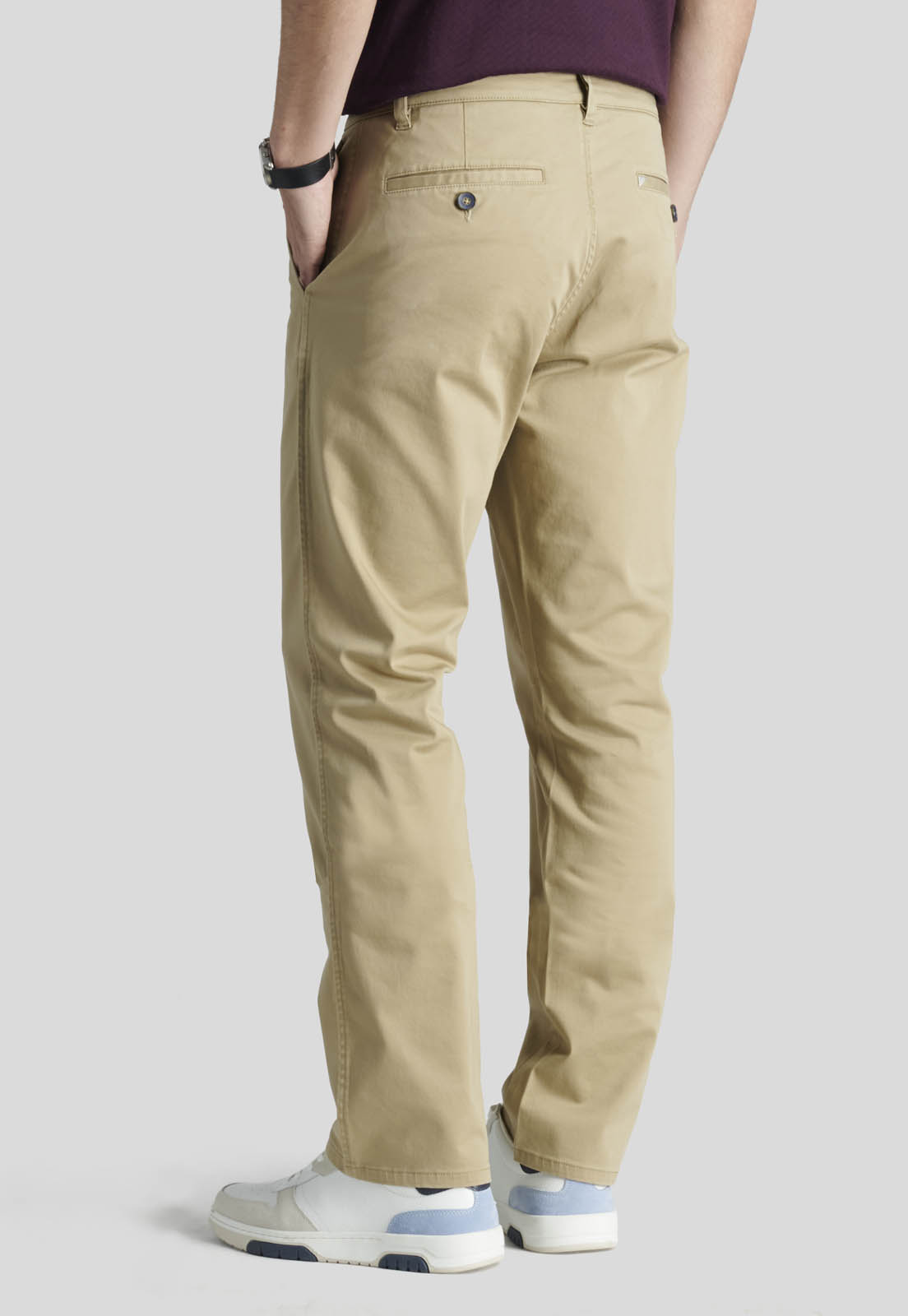 PANTALON BAGNEAUX REGULAR HERITAGE KHAKI - 4