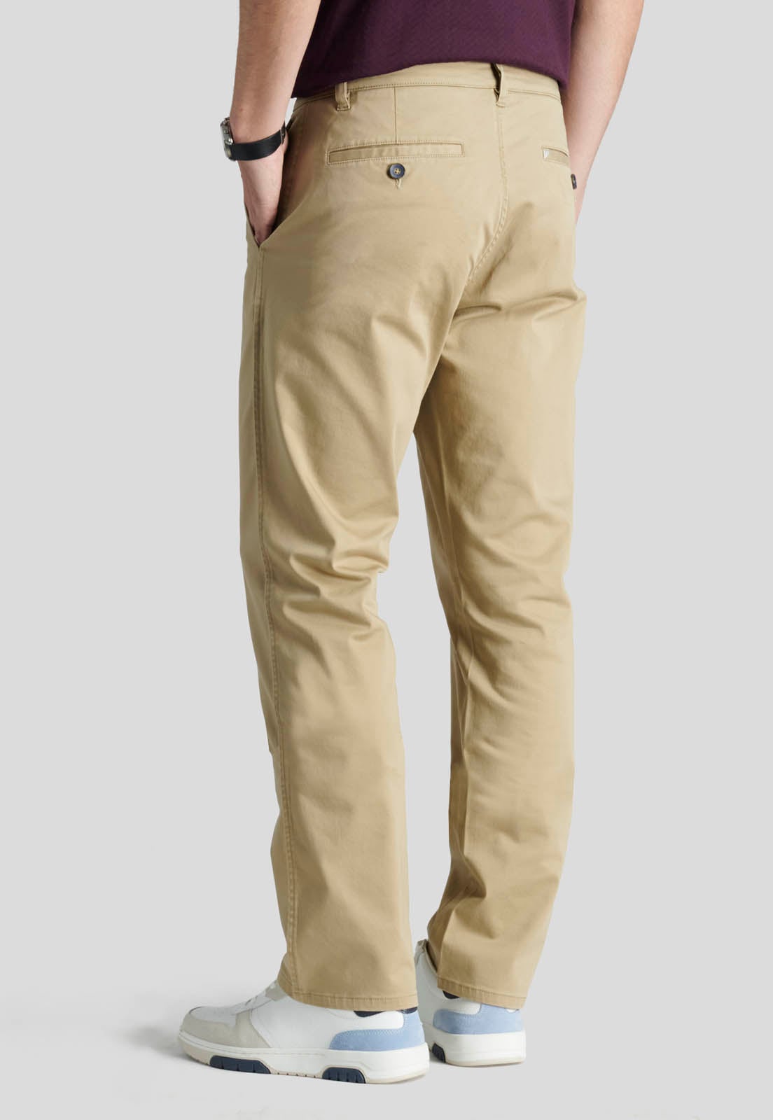 PANTALON BAGNEAUX REGULAR HERITAGE KHAKI - 4