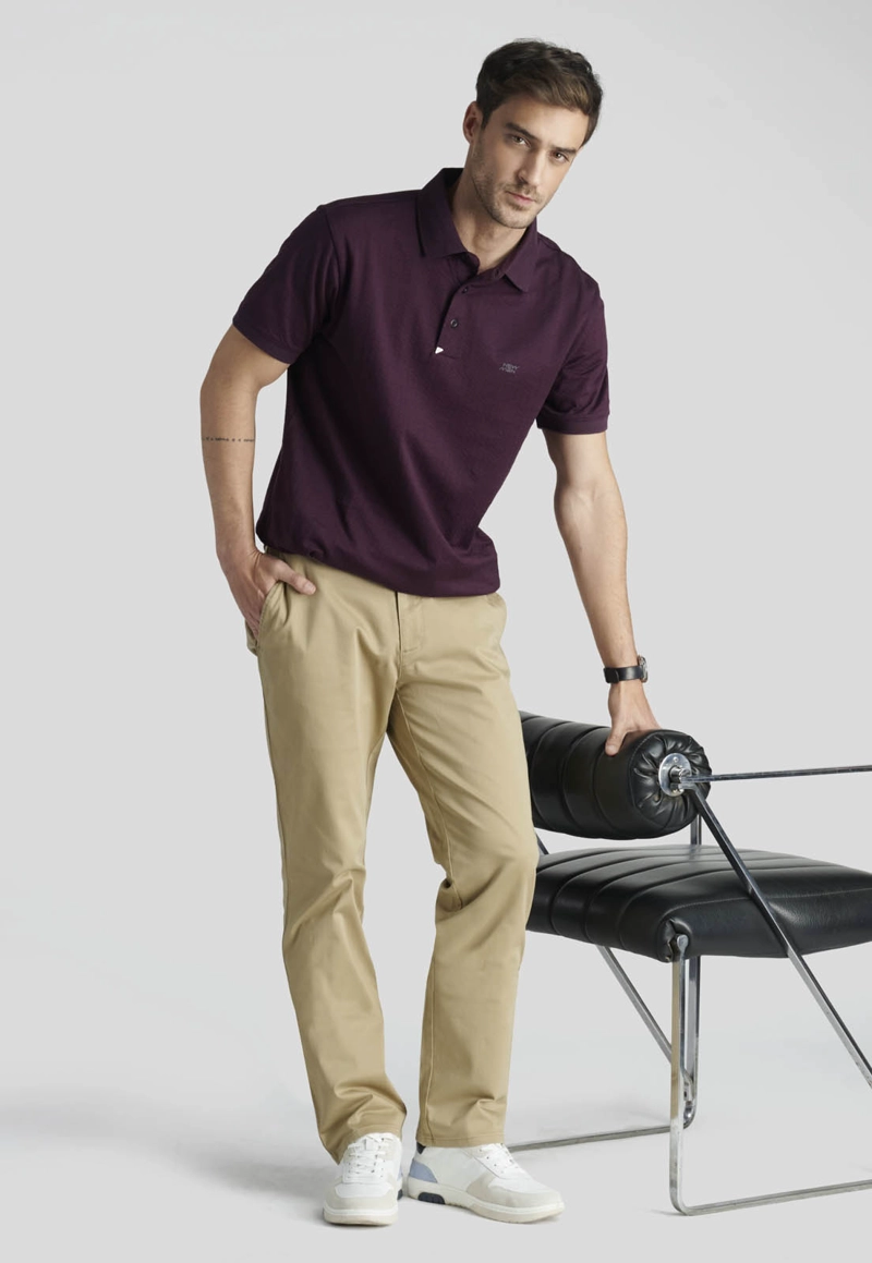 PANTALON BAGNEAUX REGULAR HERITAGE KHAKI - 5