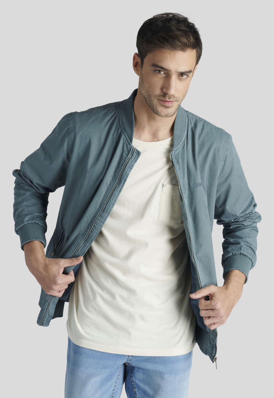 CHAQUETA NANTES HERITAGE GREY - 5