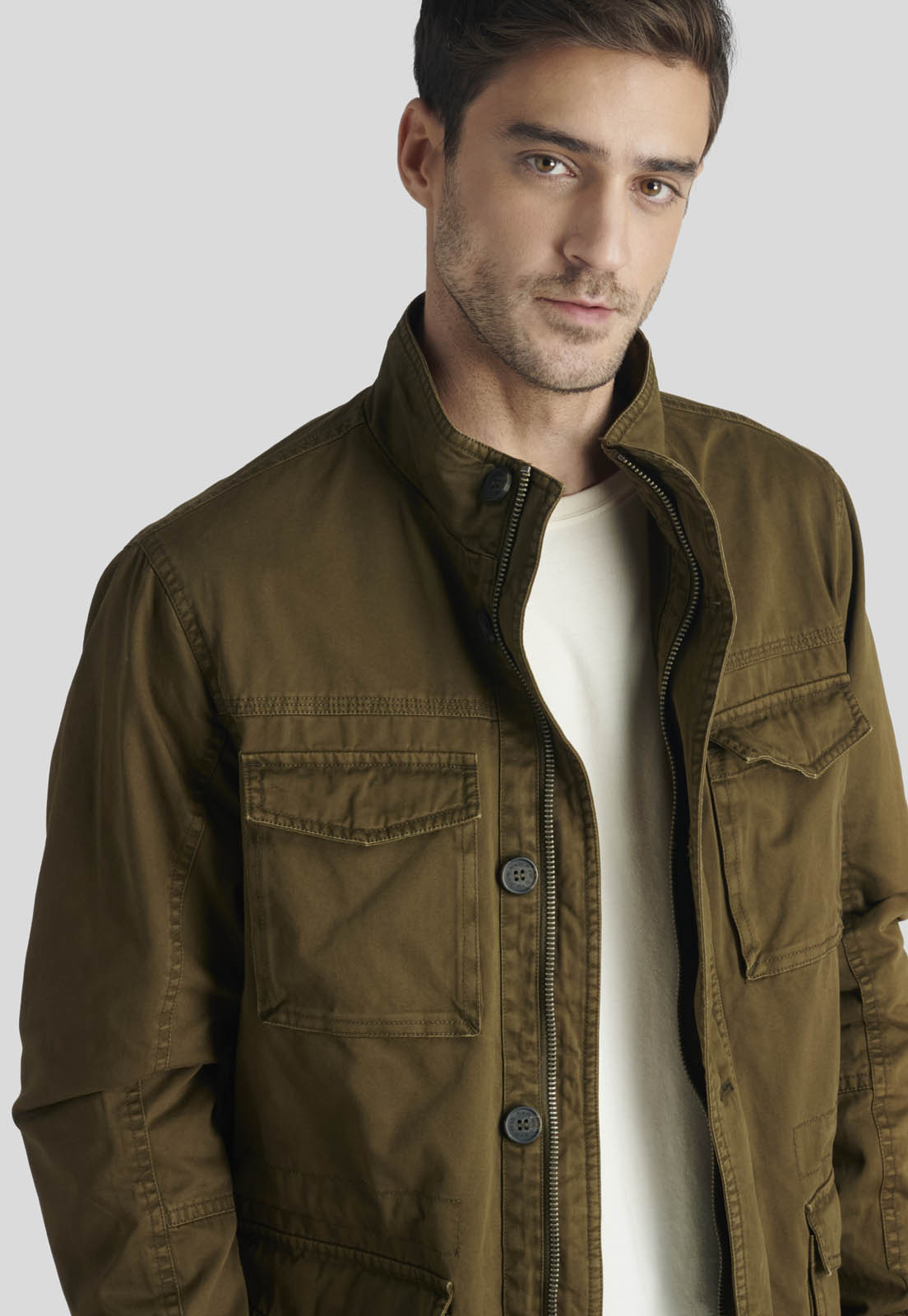 CHAQUETA MADRID AVANT-GARDE OLIVE - 3