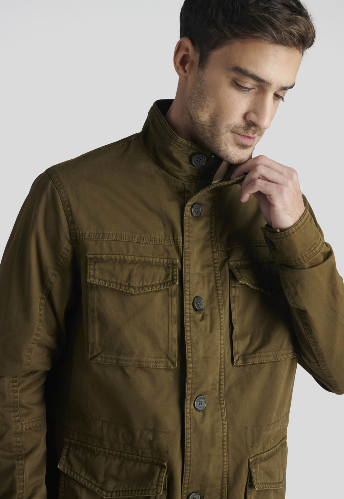 CHAQUETA MADRID AVANT-GARDE OLIVE - 5