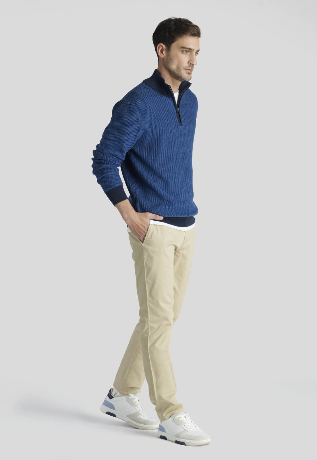 SWEATER SEVILLA HERITAGE MARINE - 2