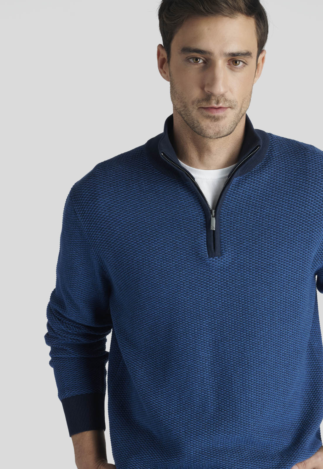 SWEATER SEVILLA HERITAGE MARINE - 3