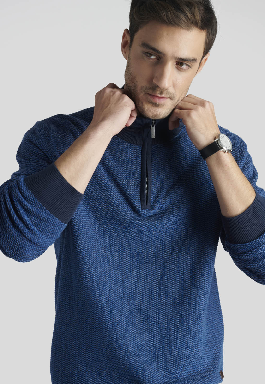 SWEATER SEVILLA HERITAGE MARINE - 5