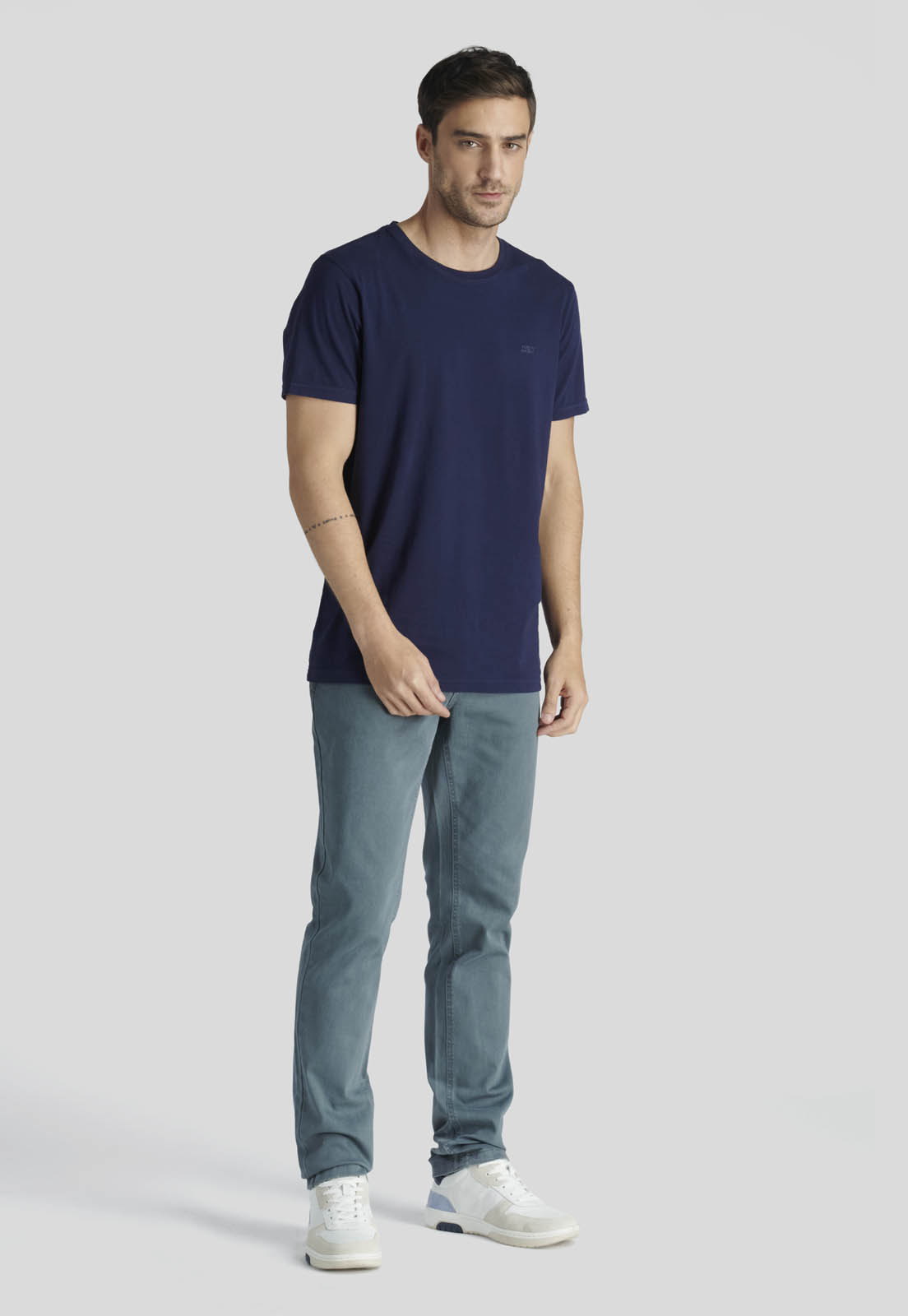 POLERA NANTES HERITAGE NAVY - 2