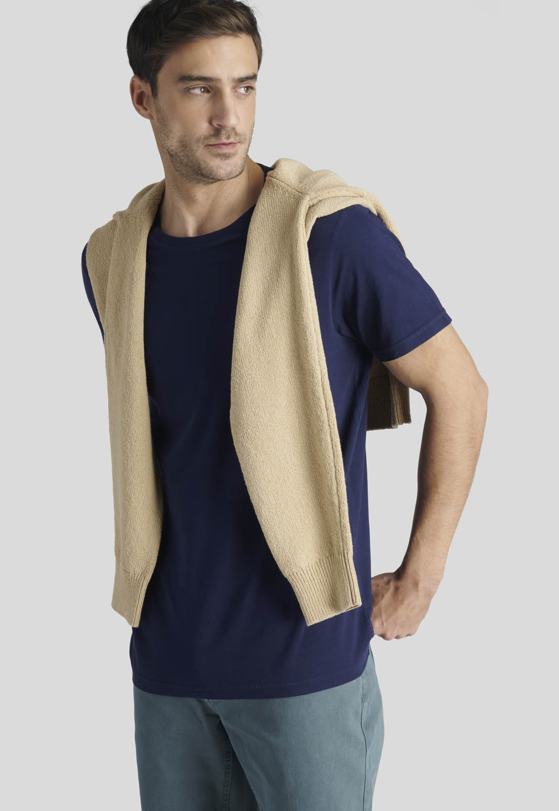 POLERA NANTES HERITAGE NAVY - 5
