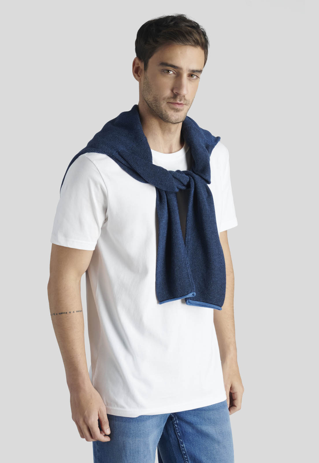 POLERA NANTES HERITAGE PURE WHITE - 5