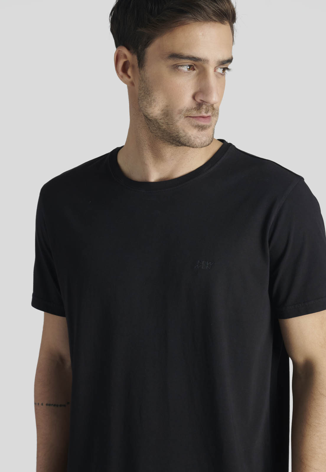 POLERA NANTES HERITAGE BLACK - 3