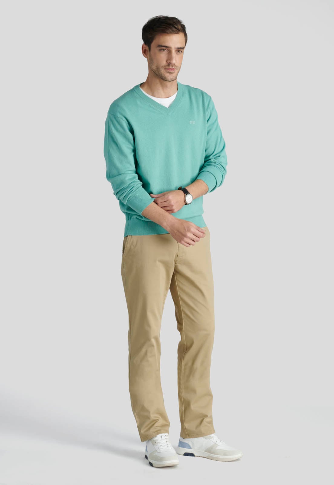 SWEATER NANTES HERITAGE LT GREEN - 2
