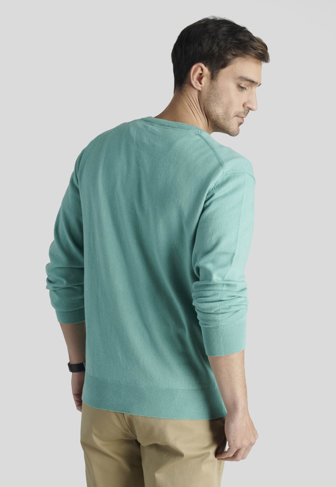 SWEATER NANTES HERITAGE LT GREEN - 4