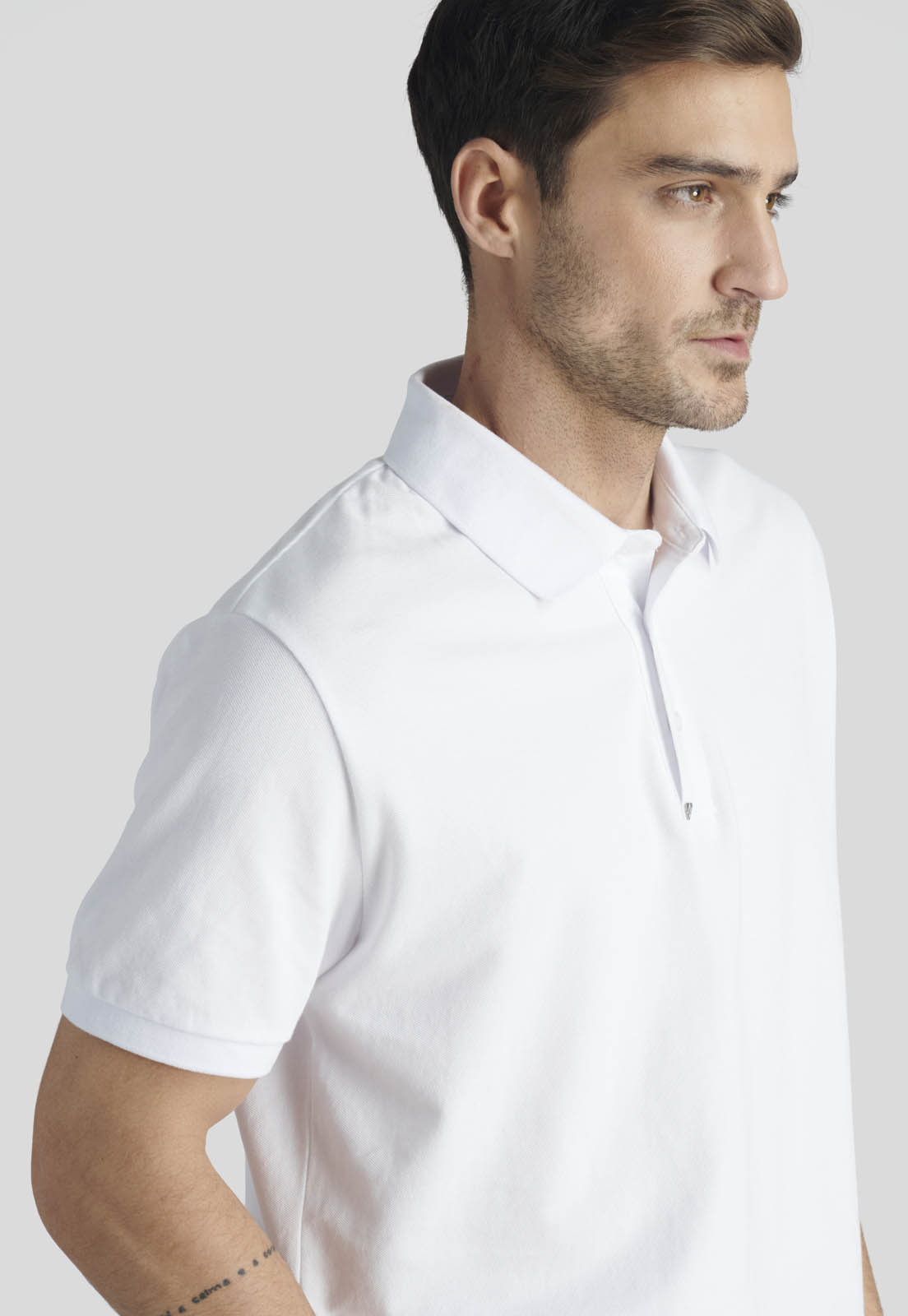 POLO NANTES HERITAGE PURE WHITE - 3