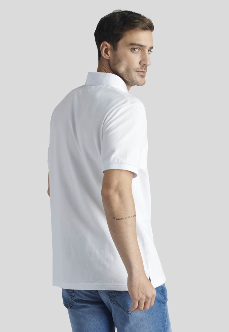 POLO NANTES HERITAGE PURE WHITE - 4