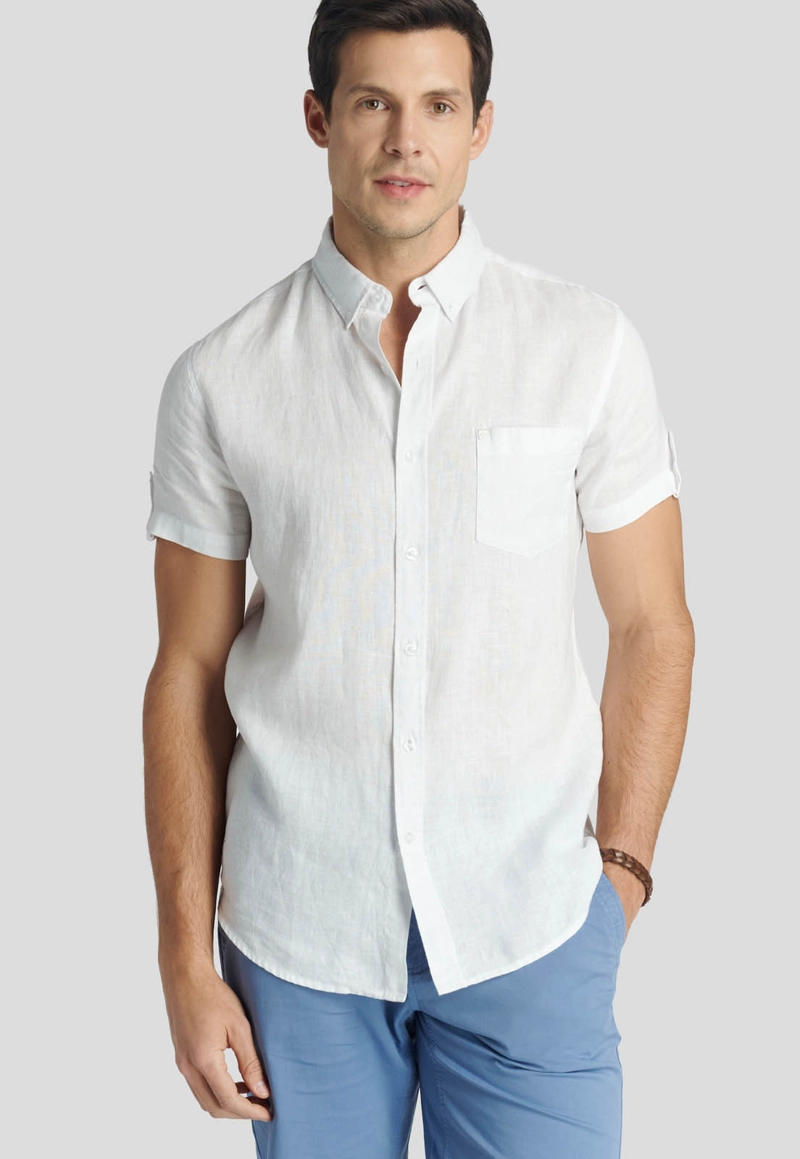 CAMISA  COLCHESTER HERITAGE WHITE - 1