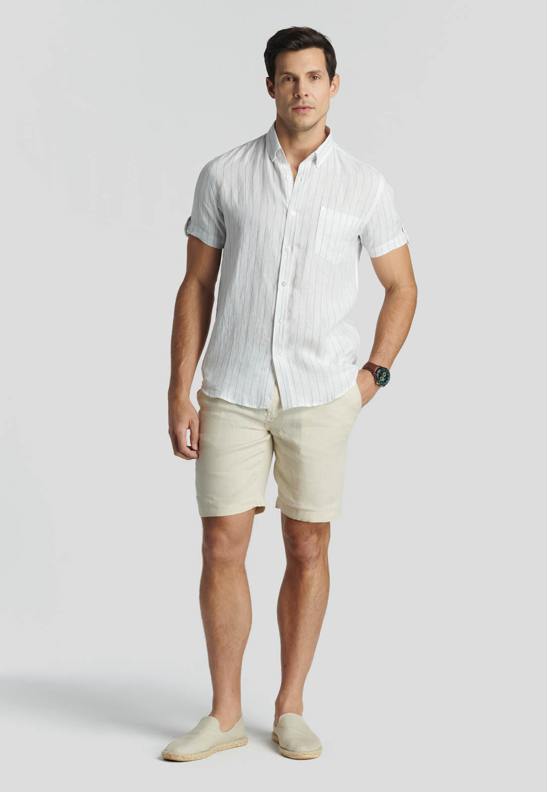 CAMISA PRAGA AVANT-GARDE BLUE - 2