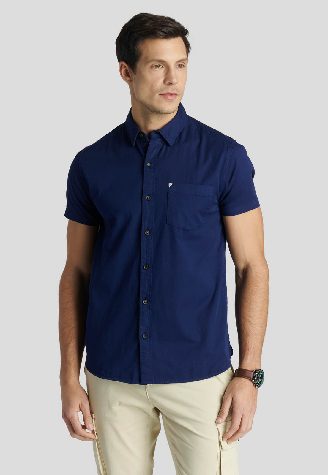 CAMISA AYLESBURY HERITAGE NAVY - 1