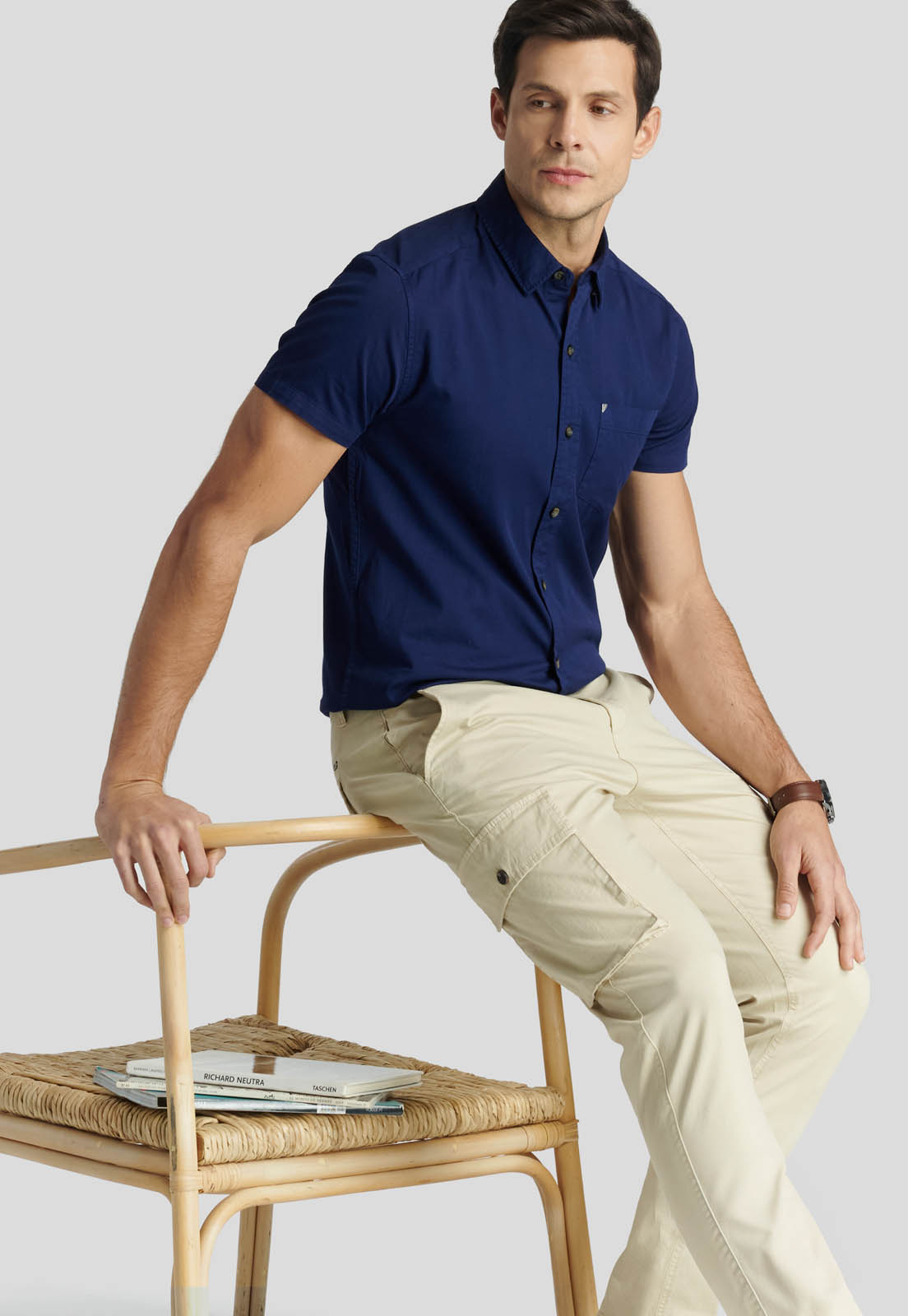 CAMISA AYLESBURY HERITAGE NAVY - 5