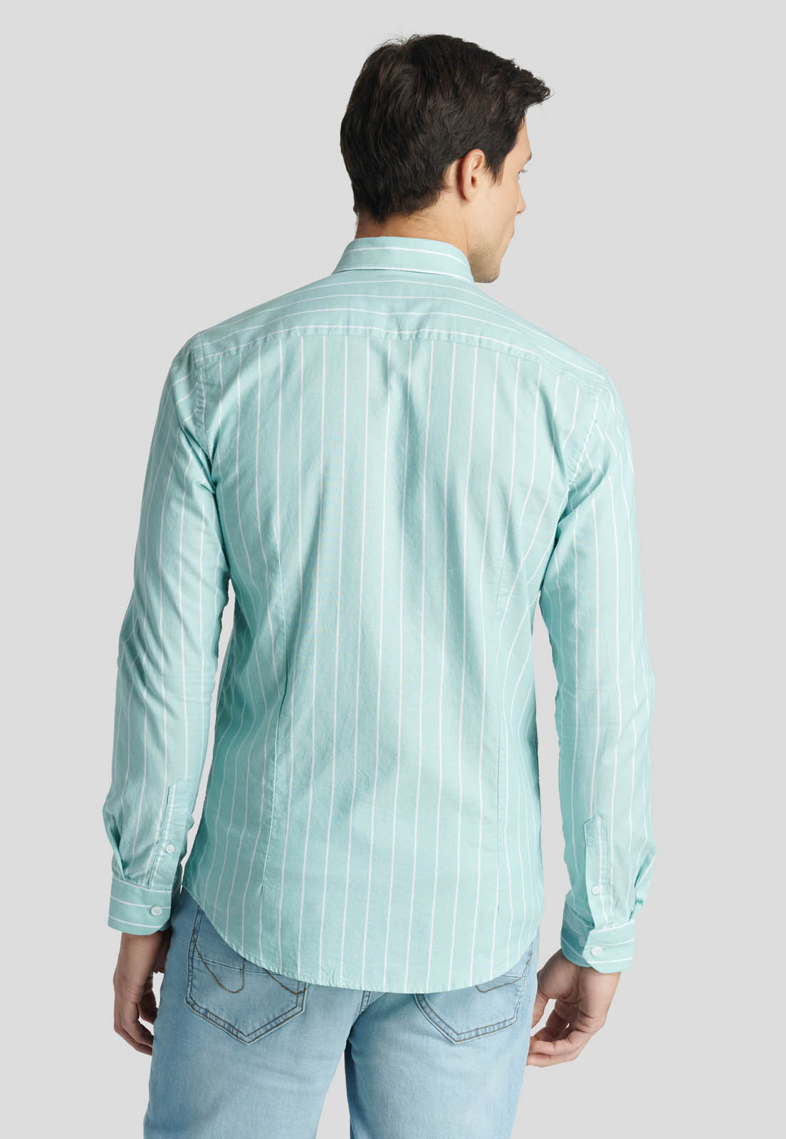 CAMISA RIGA HERITAGE LT. GREEN - 4