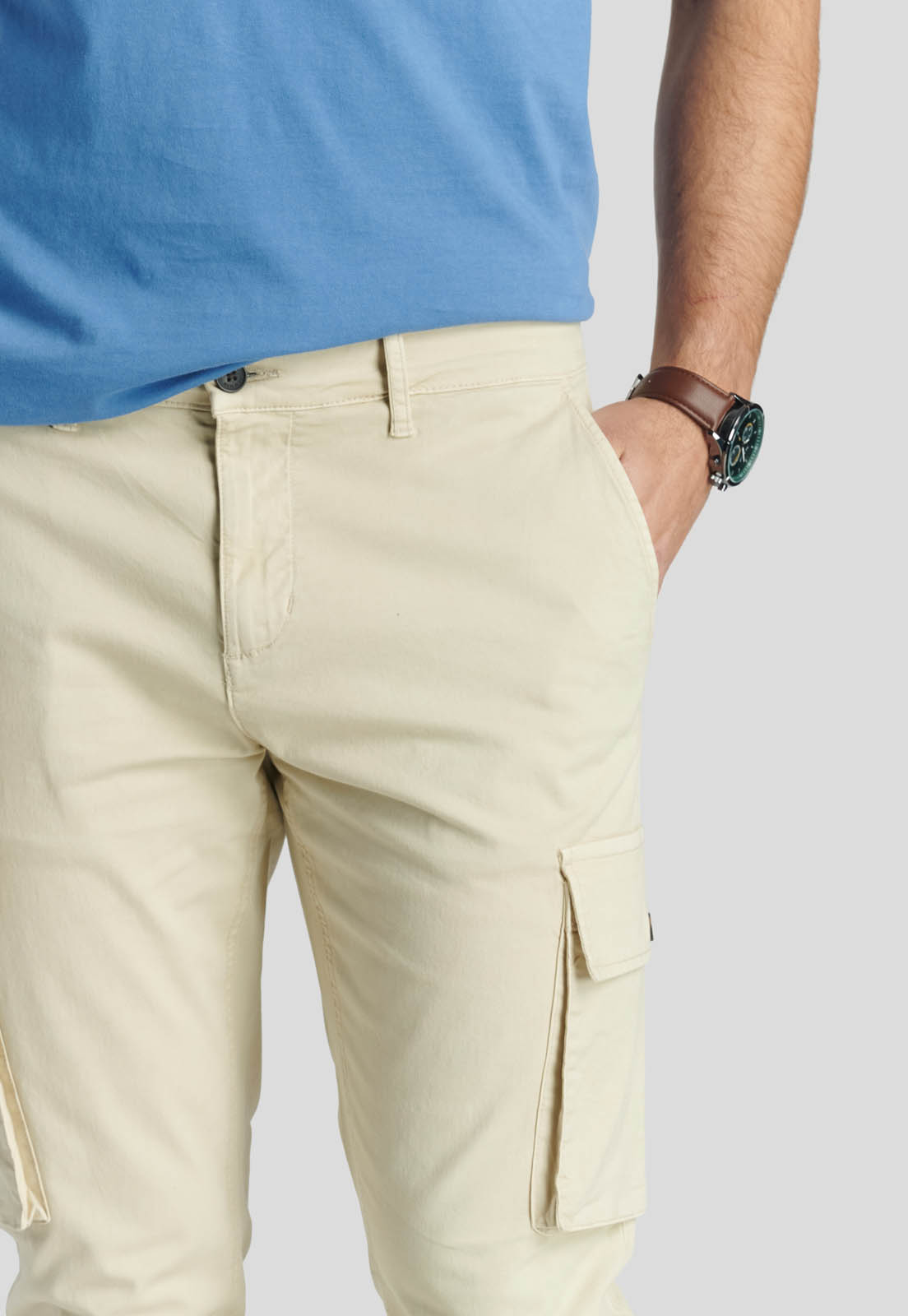 PANTALON BUDAPEST AVANT-GARDE SAND - 3