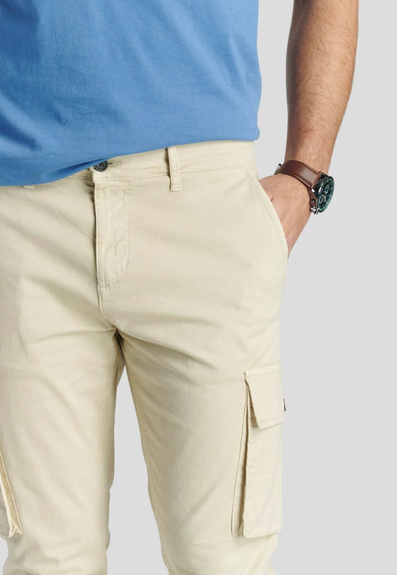 PANTALON BUDAPEST AVANT-GARDE SAND - 3