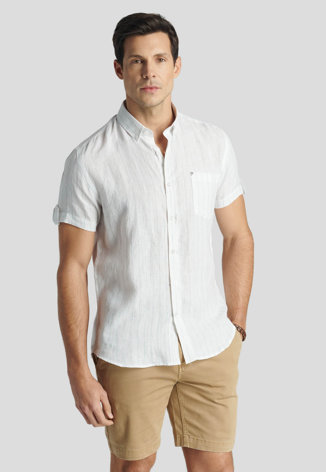CAMISA PRAGA AVANT-GARDE LT. GREEN - 1