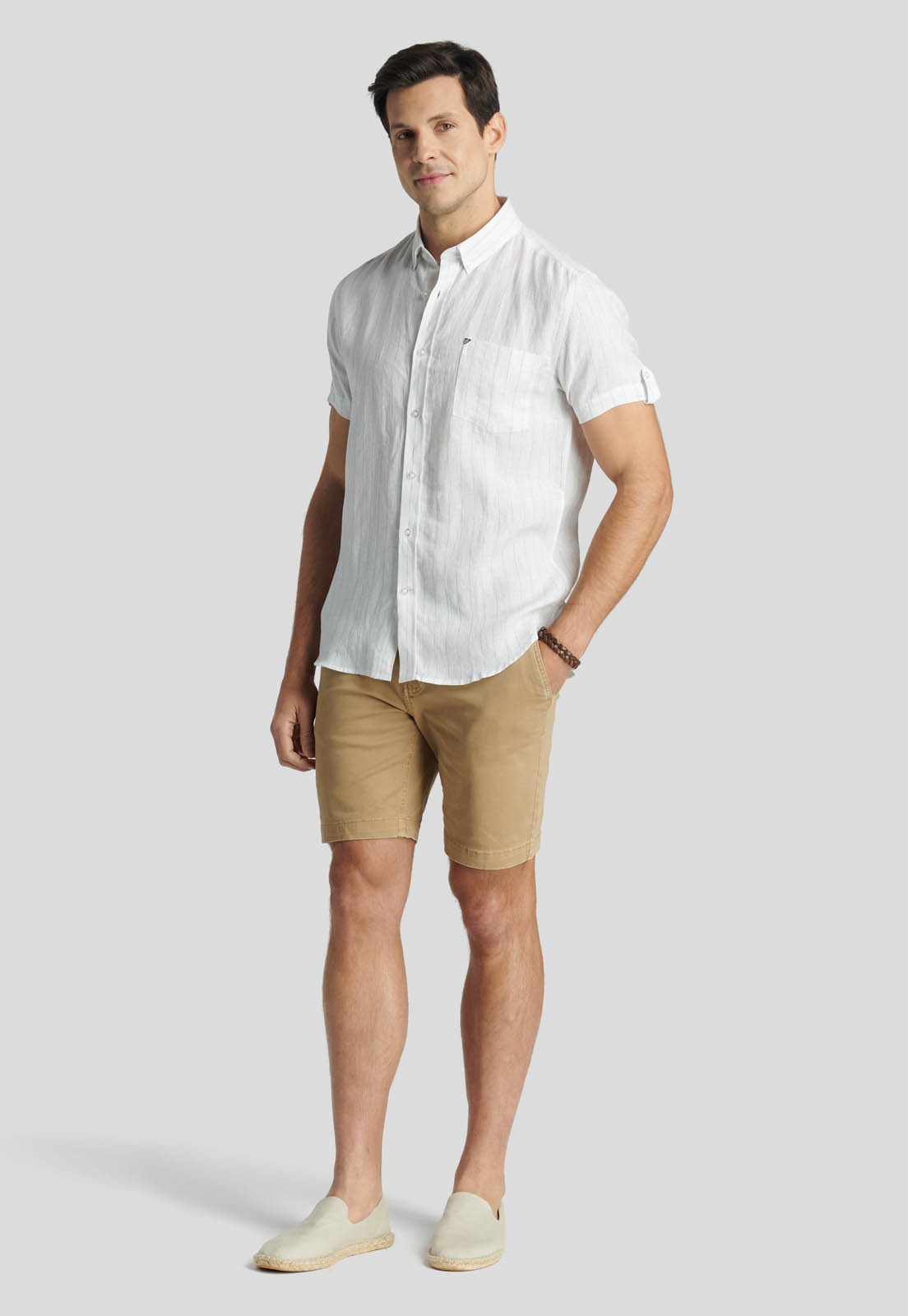 CAMISA PRAGA AVANT-GARDE LT. GREEN - 2
