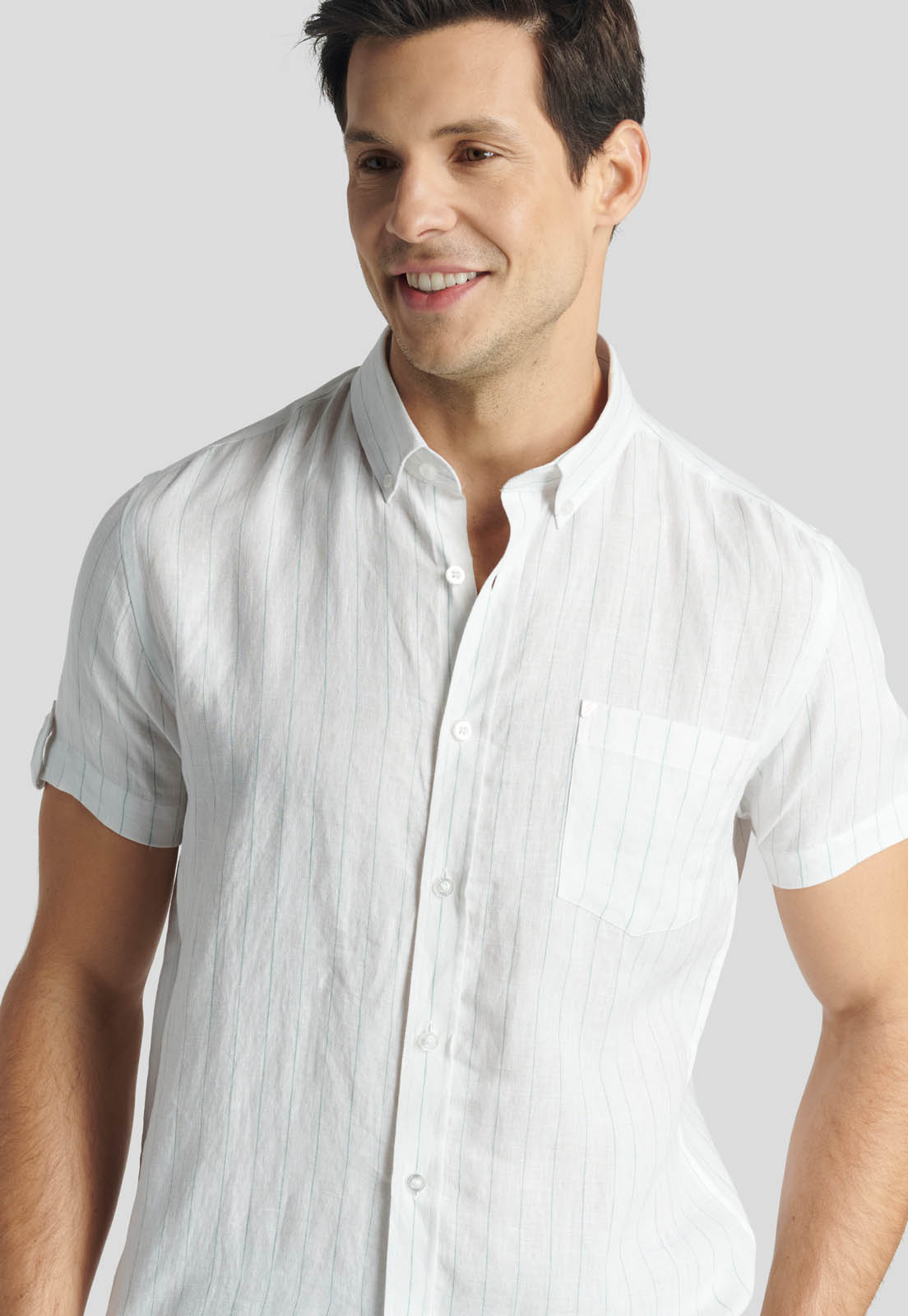 CAMISA PRAGA AVANT-GARDE LT. GREEN - 3