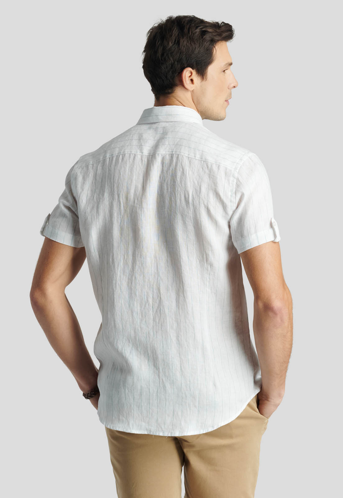 CAMISA PRAGA AVANT-GARDE LT. GREEN - 4