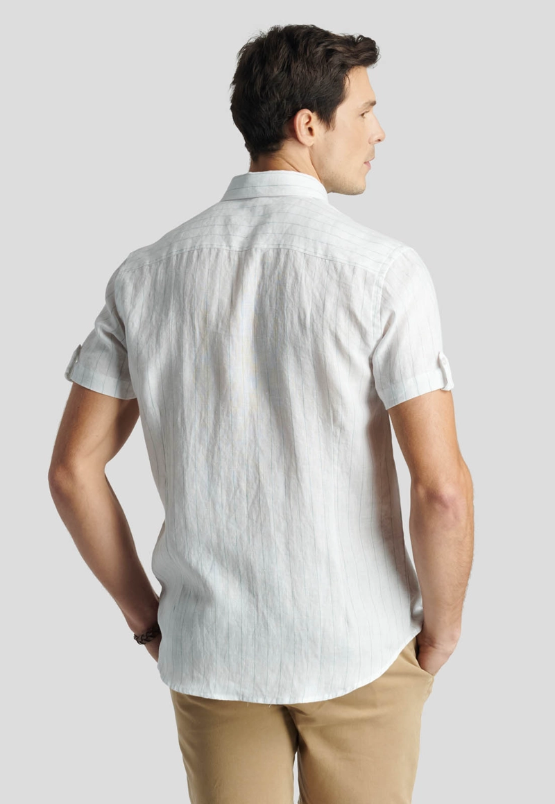 CAMISA PRAGA AVANT-GARDE LT. GREEN - 4