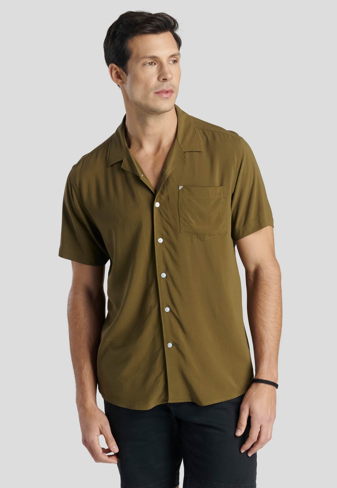 CAMISA KNOWSLEY HERITAGE OLIVE - 1