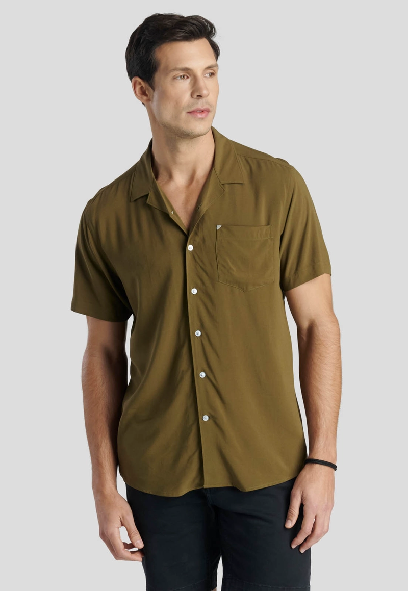 CAMISA  KNOWSLEY HERITAGE OLIVE - 1