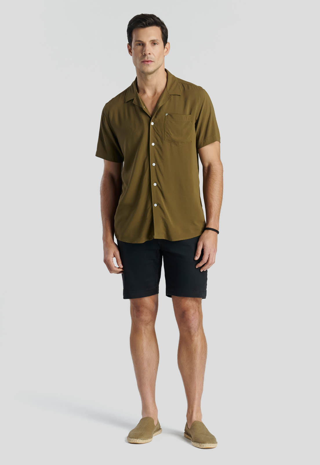 CAMISA KNOWSLEY HERITAGE OLIVE - 2
