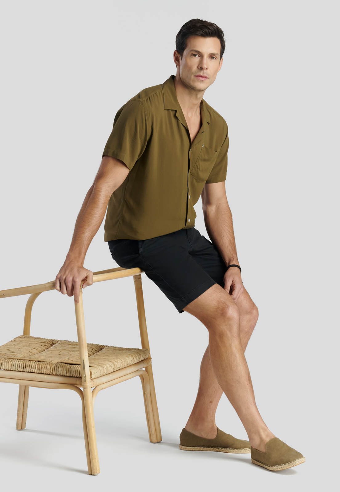 CAMISA KNOWSLEY HERITAGE OLIVE - 5