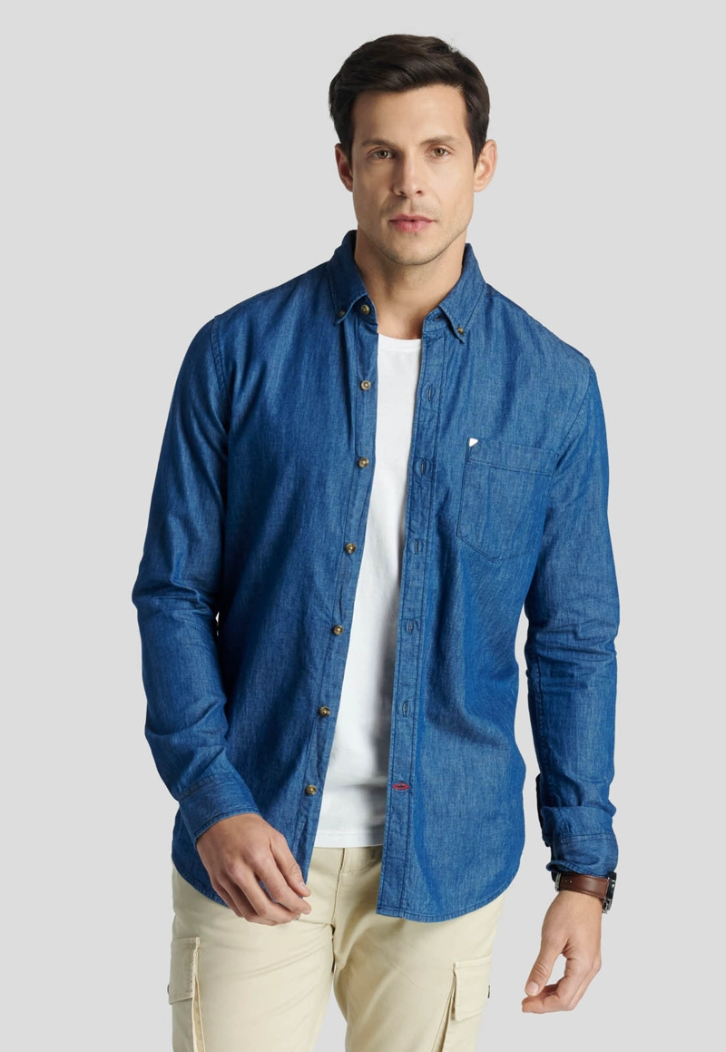 CAMISA BANBURRY HERITAGE DK DENIM - 1