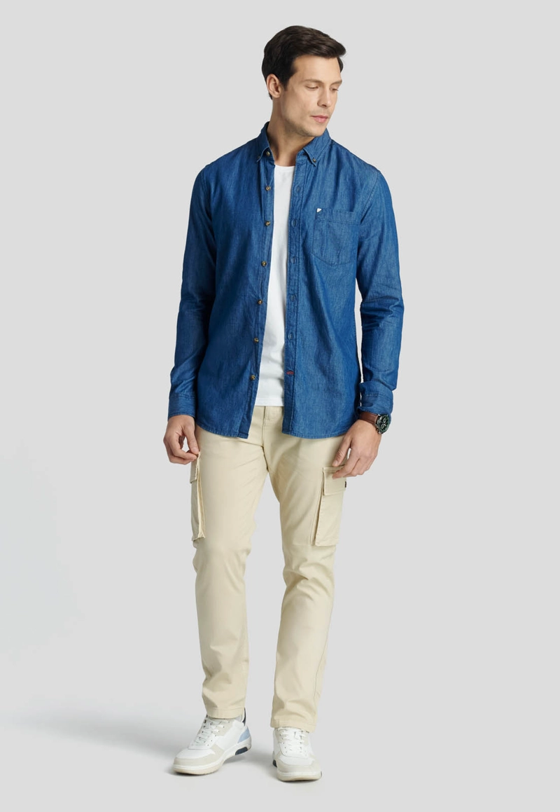 CAMISA BANBURRY HERITAGE DK DENIM - 2