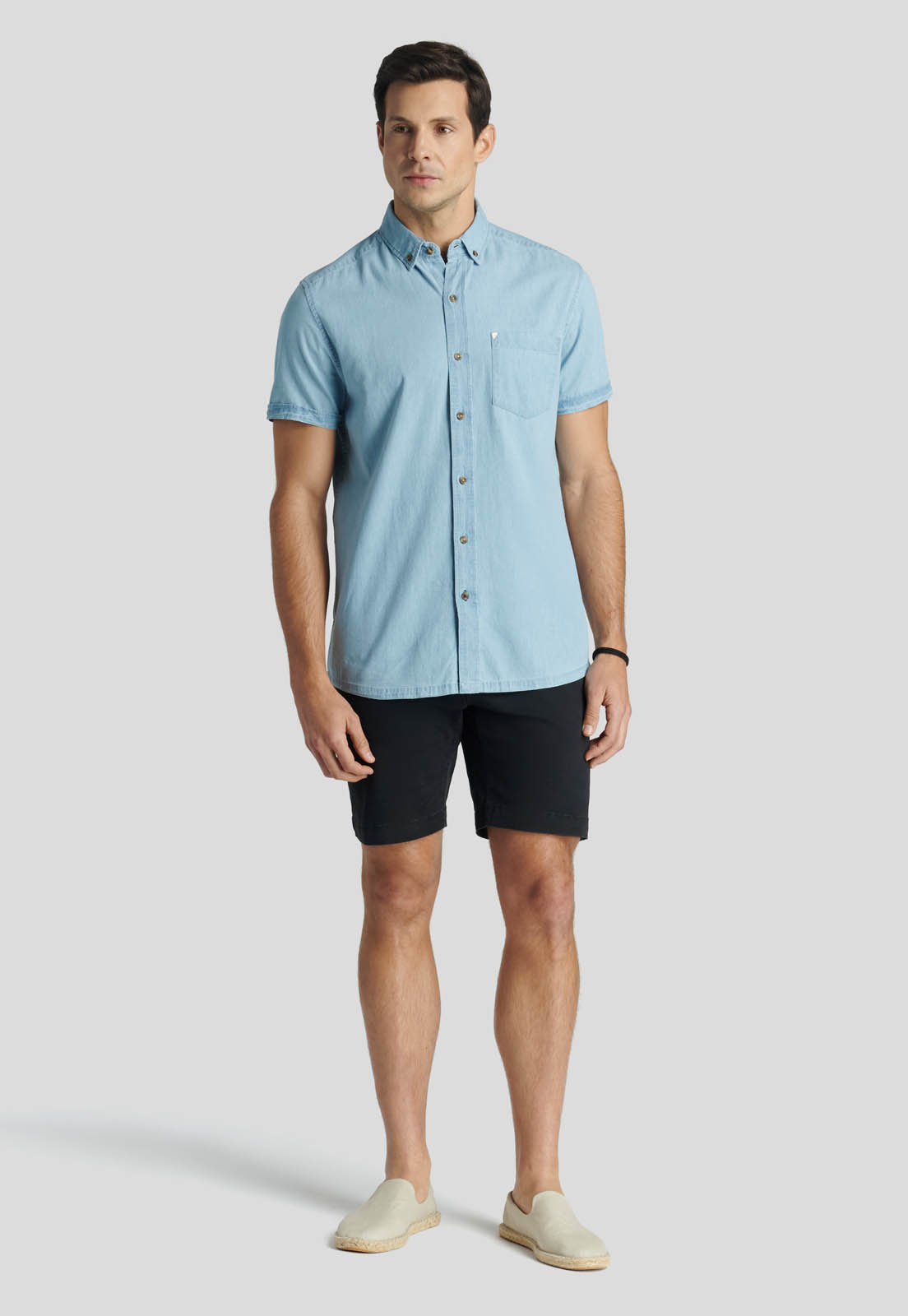 CAMISA HARLEM HERITAGE LT BLUE - 2