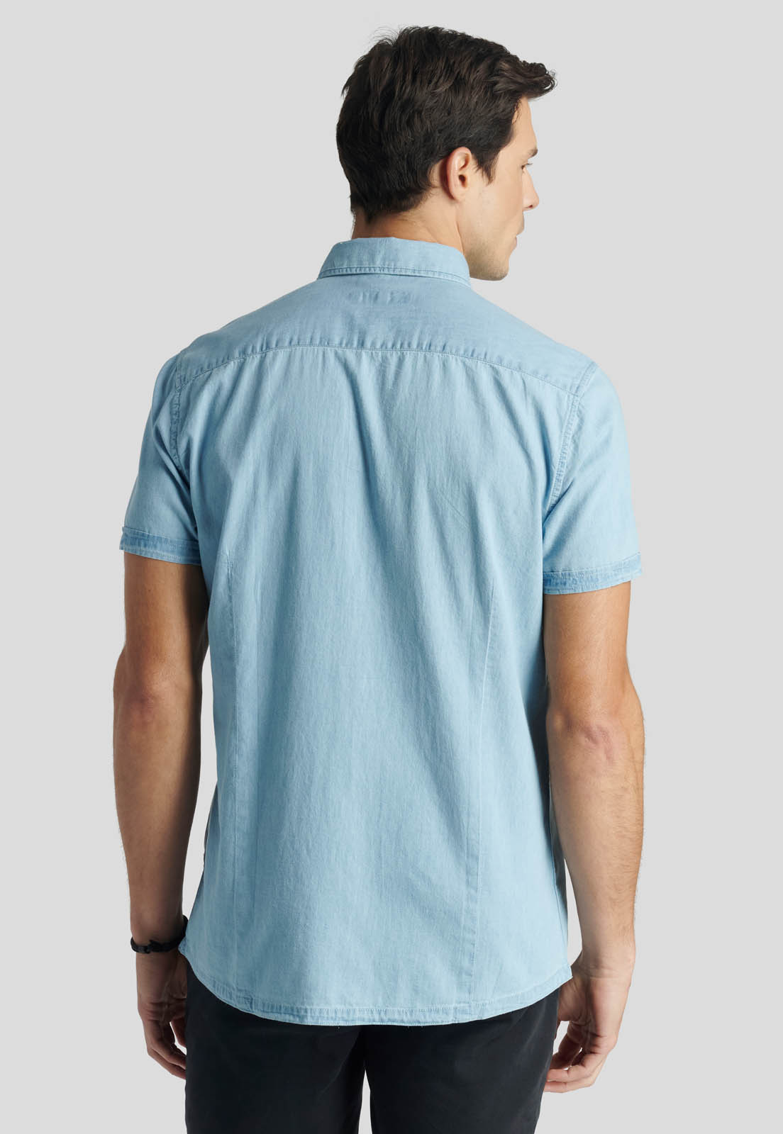 CAMISA HARLEM HERITAGE LT BLUE - 4