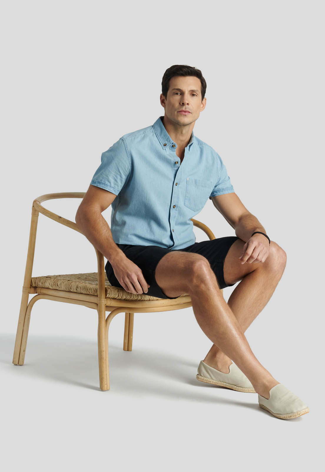 CAMISA HARLEM HERITAGE LT BLUE - 5
