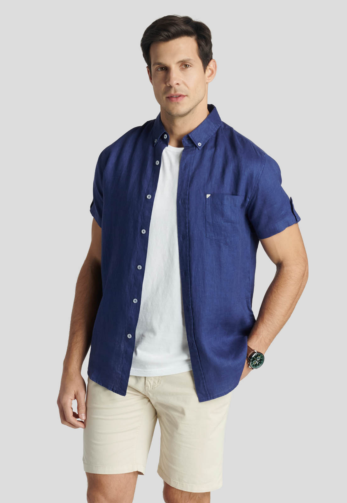 CAMISA  COLCHESTER HERITAGE BLUE - 1