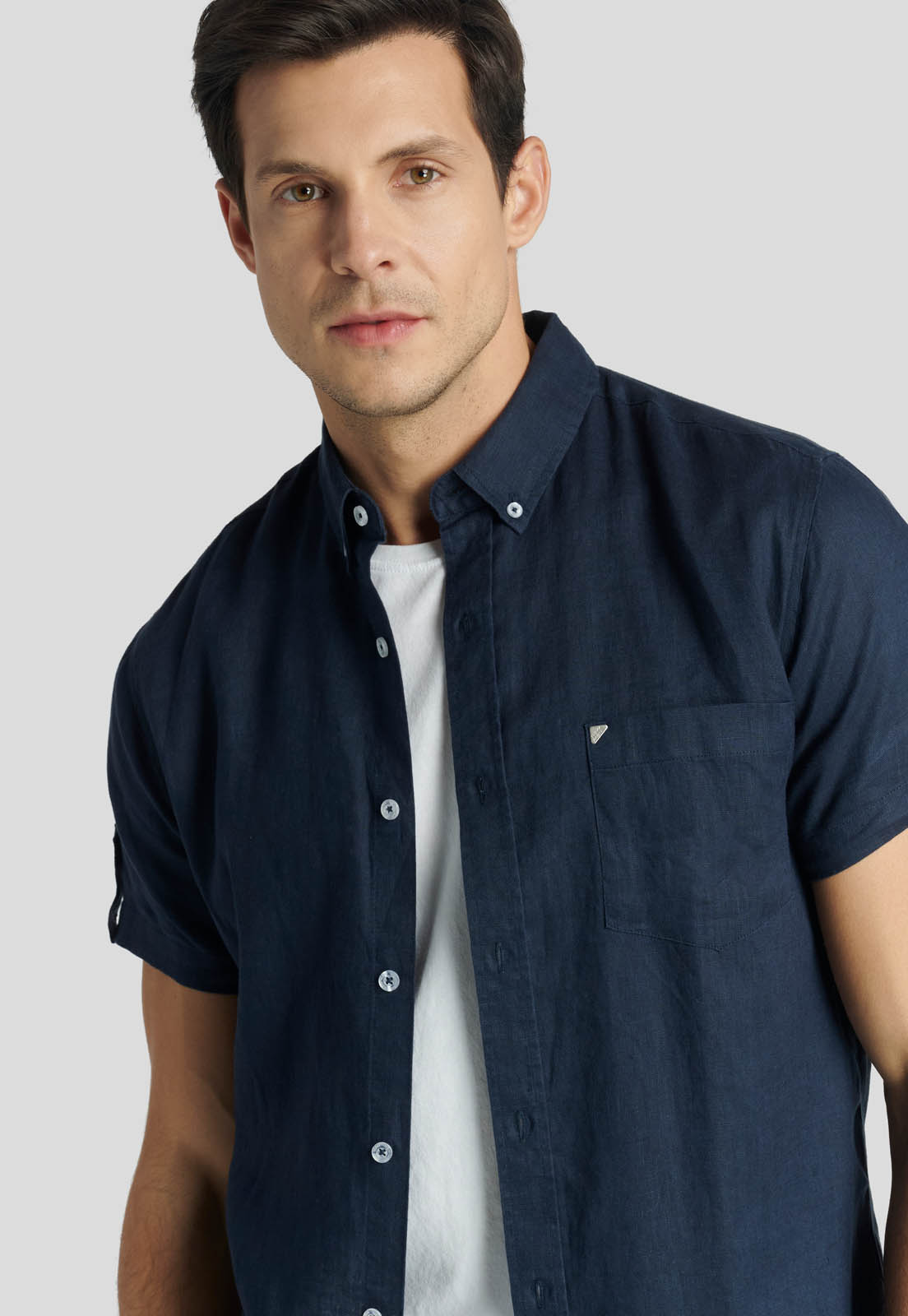 CAMISA  COLCHESTER HERITAGE NAVY - 3