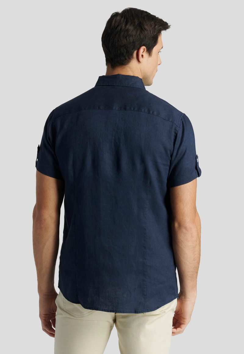 CAMISA  COLCHESTER HERITAGE NAVY - 4