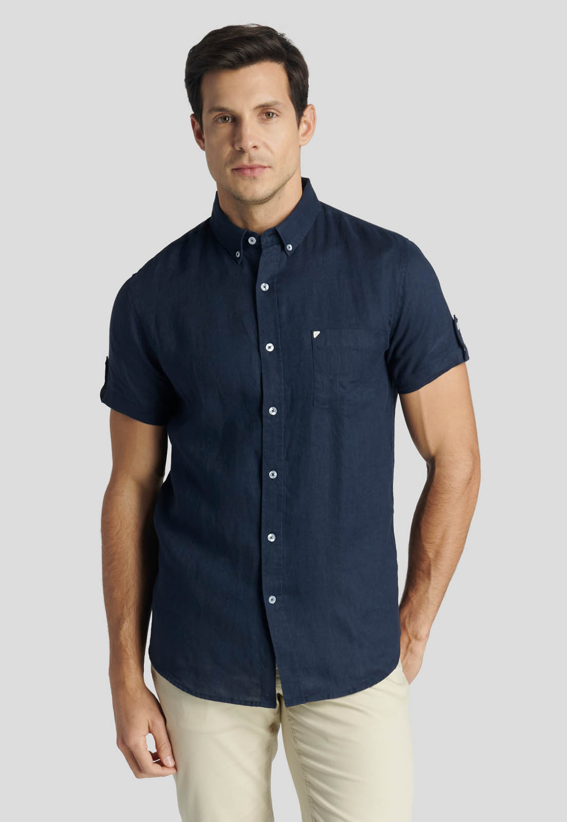 CAMISA  COLCHESTER HERITAGE NAVY - 5