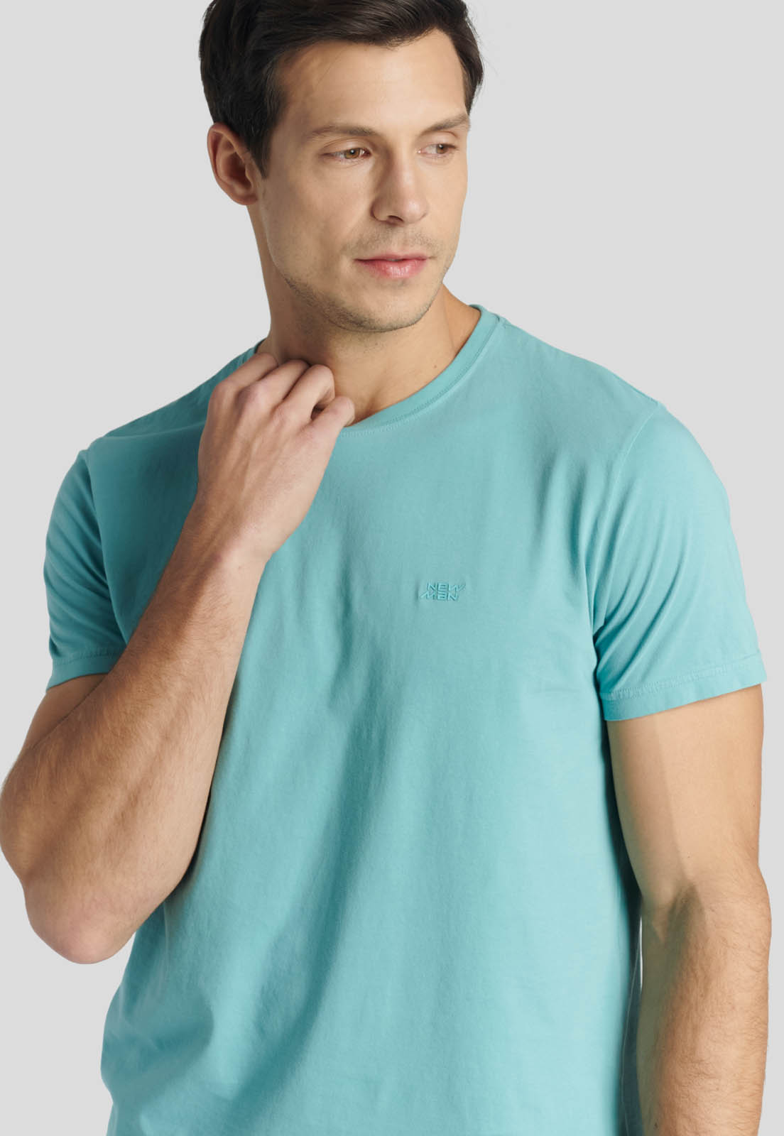 POLERA NANTES HERITAGE LT GREEN - 3