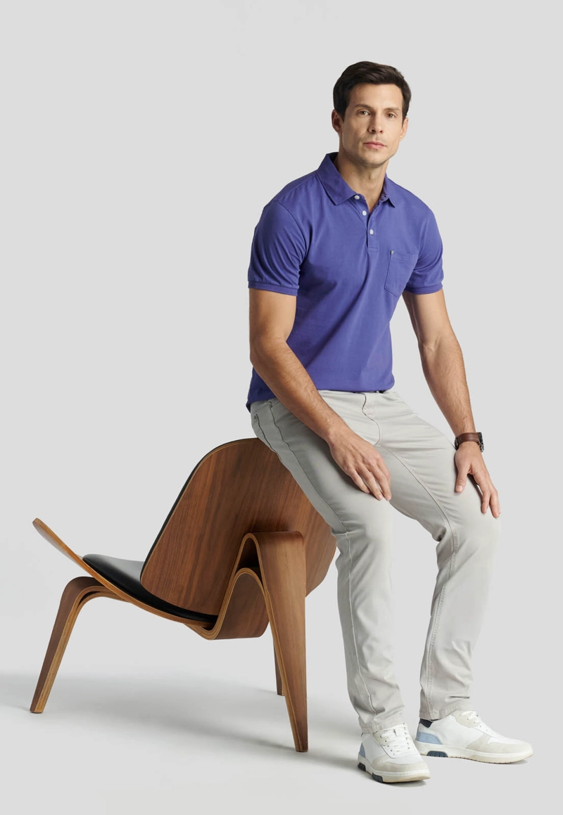 POLO NIZA HERITAGE INK BLUE - 5