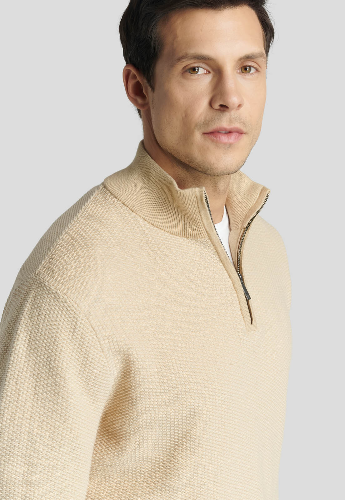 SWEATER SEVILLA HERITAGE ALMOND - 3