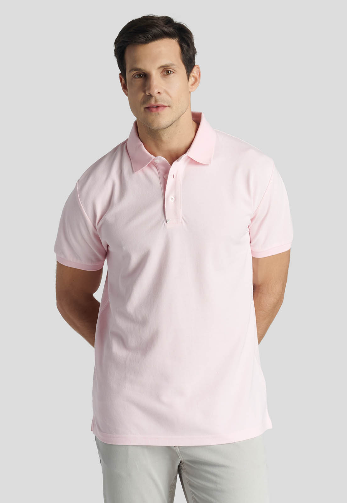 POLO NANTES HERITAGE PINK - 1