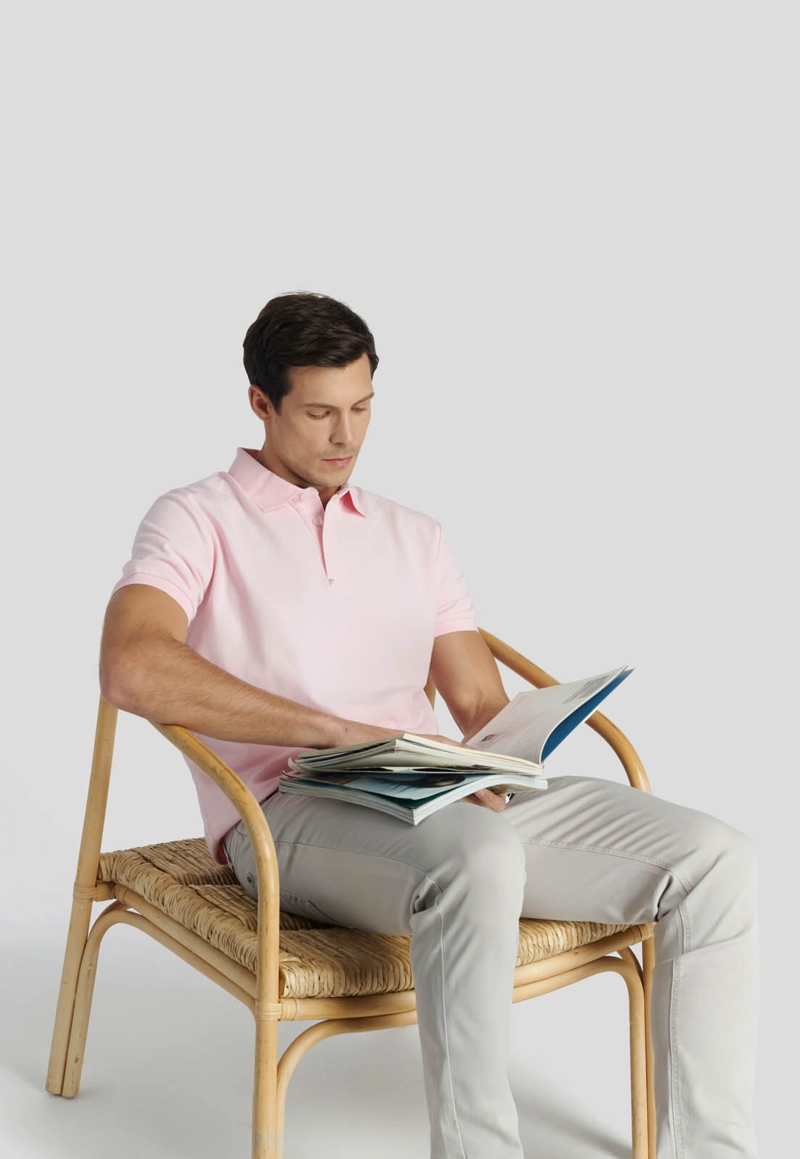 POLO NANTES HERITAGE PINK - 5