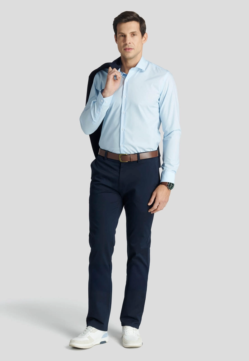 PANTALON BAGNEAUX REGULAR HERITAGE NAVY - 5