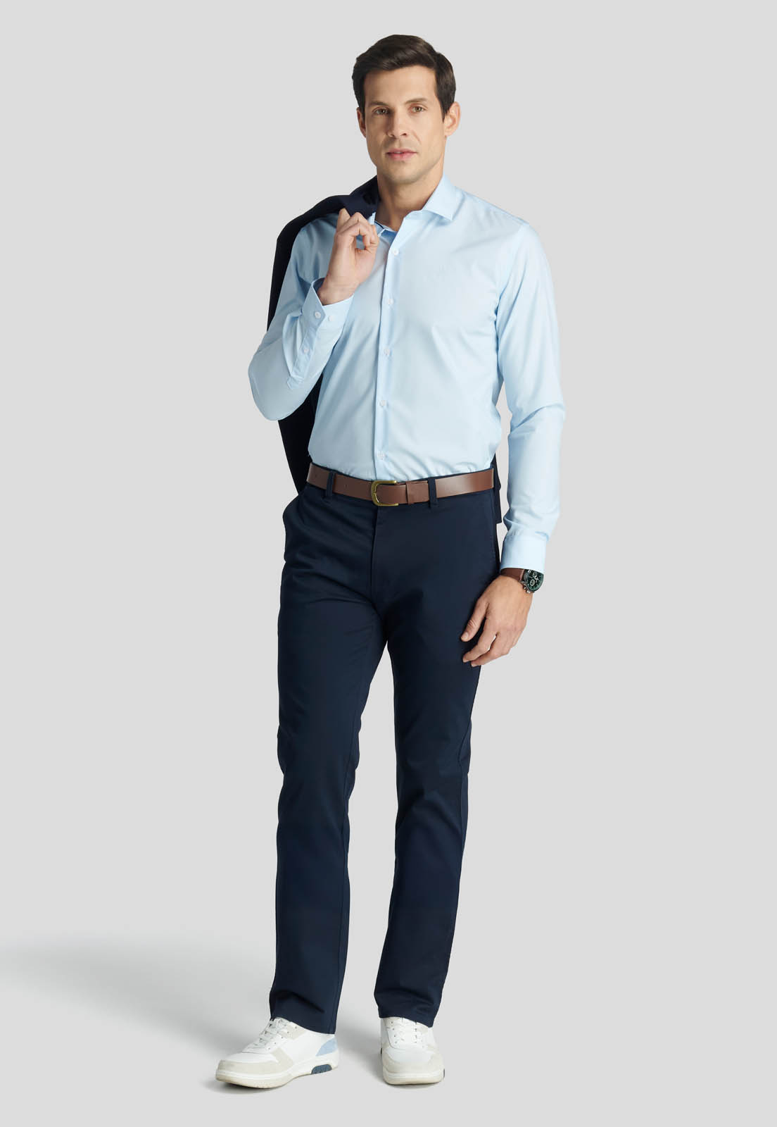 PANTALON BAGNEAUX REGULAR HERITAGE NAVY - 5